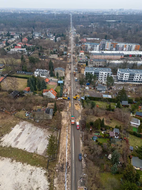 Na jakim etapie jest przebudowa ulicy Konstantynowskiej w Łodzi?