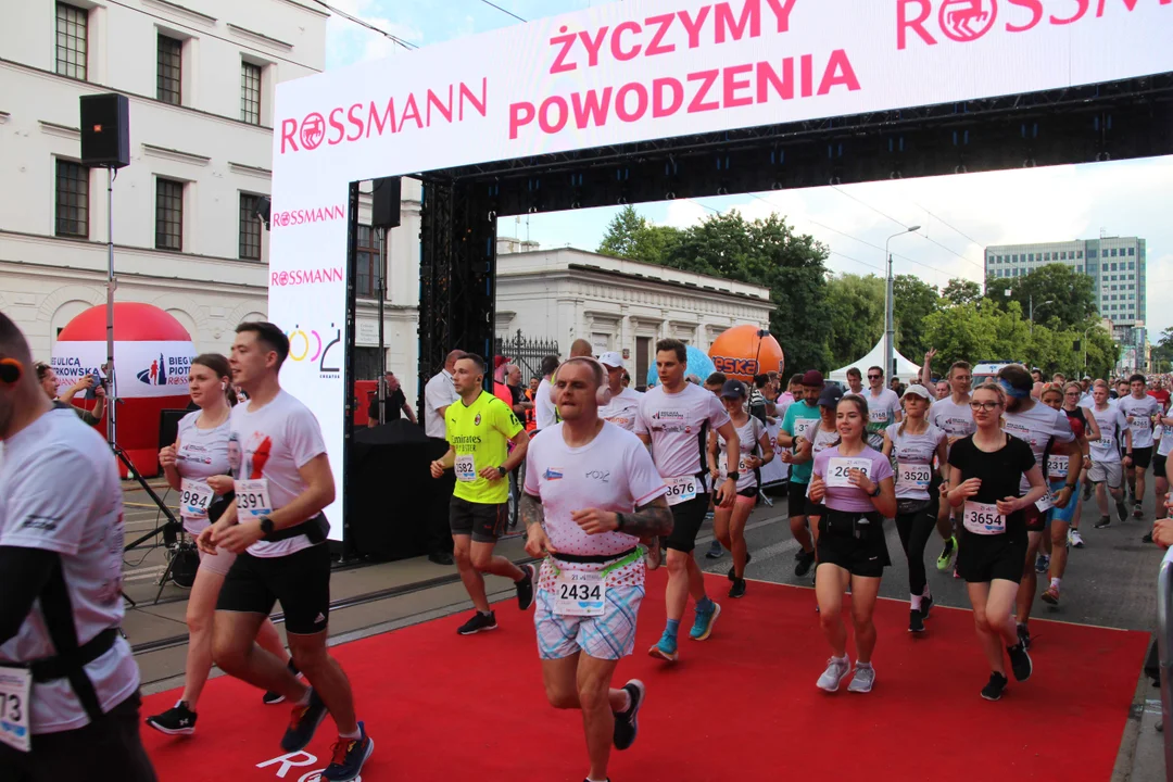 21. Bieg Ulicą Piotrkowską Rossmann Run w Łodzi