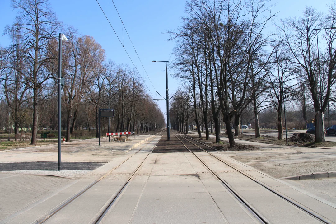 Finał prac na Wojska Polskiego w Łodzi