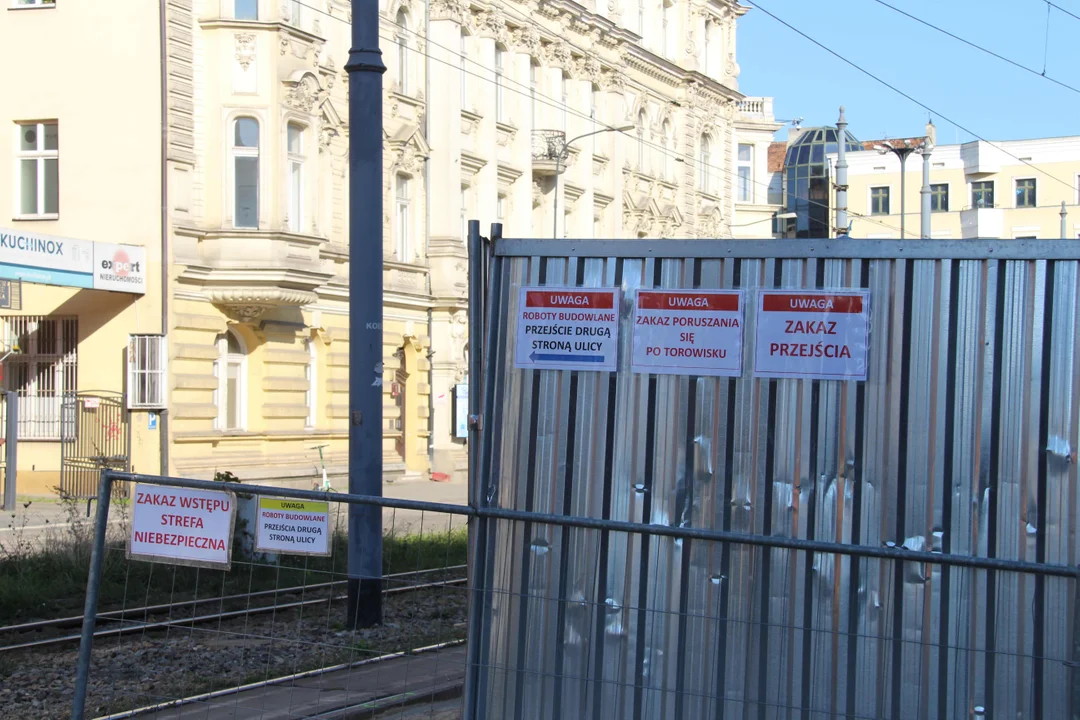 Budowa tunelu kolejowego pod Łodzią - 28.09.2023 r.