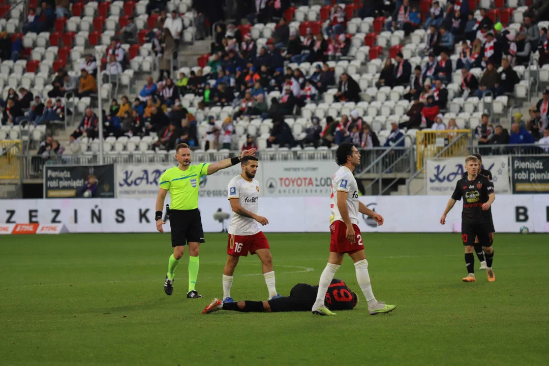 ŁKS Łódź kontra Piast Gliwice