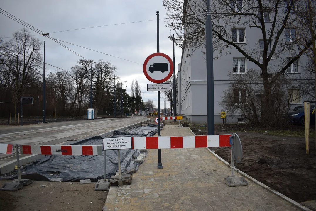 Tramwaje wróciły na Przybyszewskiego