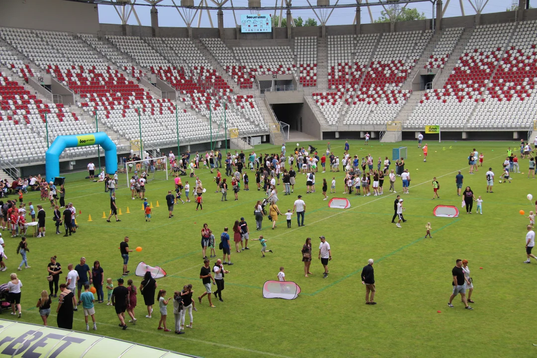 Urodzinowy piknik z okazji 600. urodzin Łodzi na stadionie ŁKS-u - 18.06.2023 r.