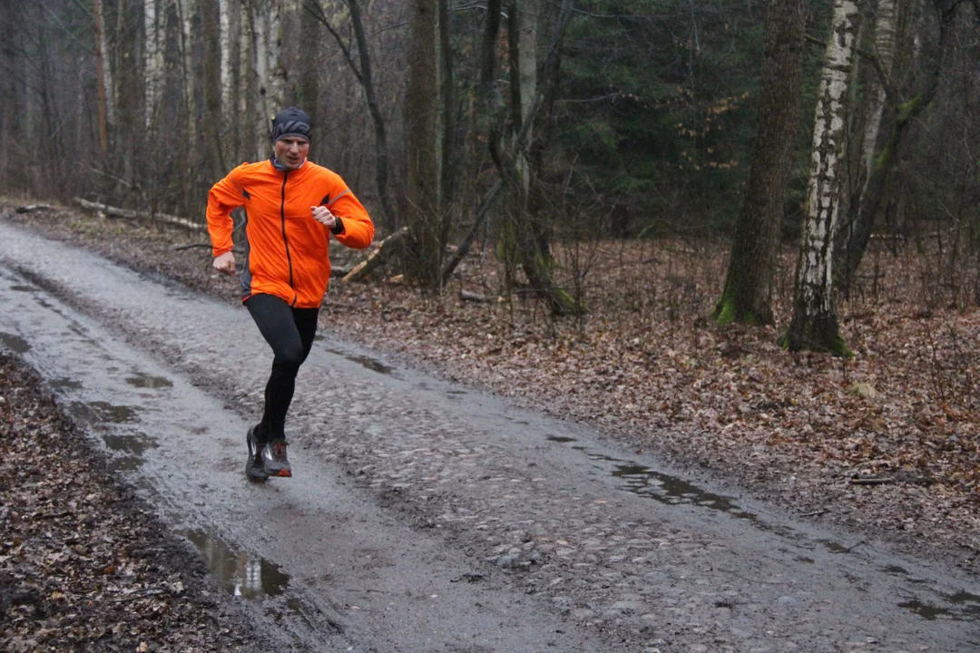 Walentynkowy parkrun w Lesie Łagiewnickim