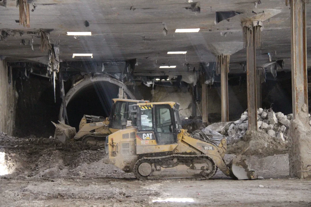 Trwa budowa tunelu kolejowego pod Łodzią - odcinek do przystanku Łódź Koziny