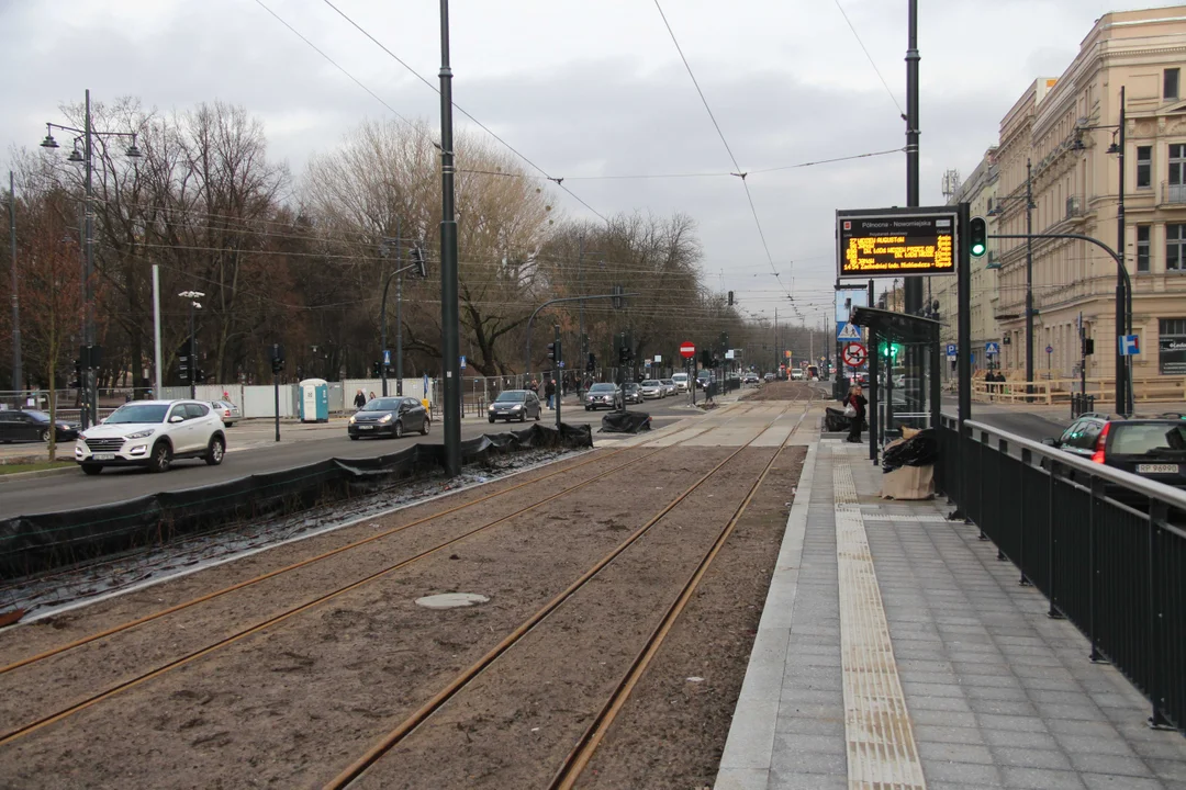 Powrót tramwajów na czas objazdu na Bulwary Północne w Łodzi