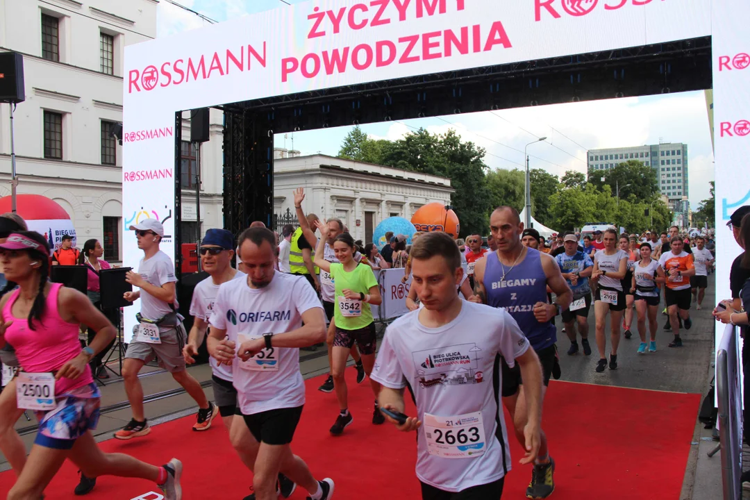 21. Bieg Ulicą Piotrkowską Rossmann Run w Łodzi