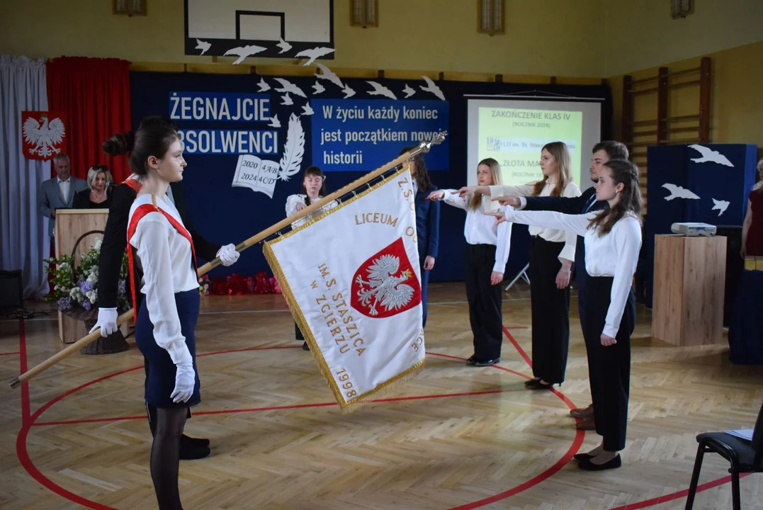 Zakończenie roku maturzystów I LO im. Staszica w Zgierzu