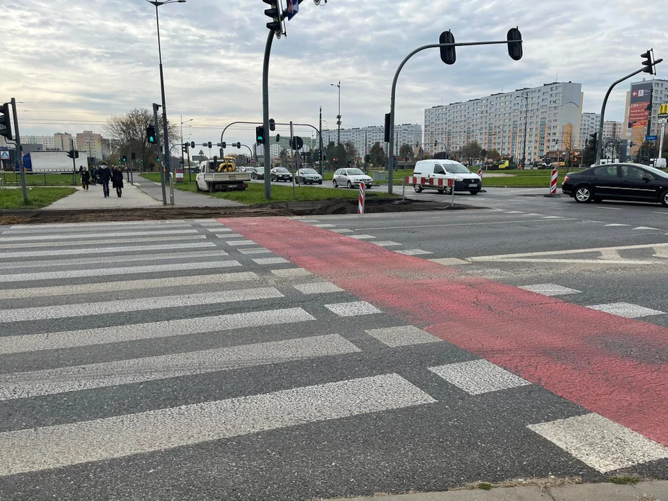 W Łodzi rozpoczął się kolejny remont - tym razem ronda inwalidów