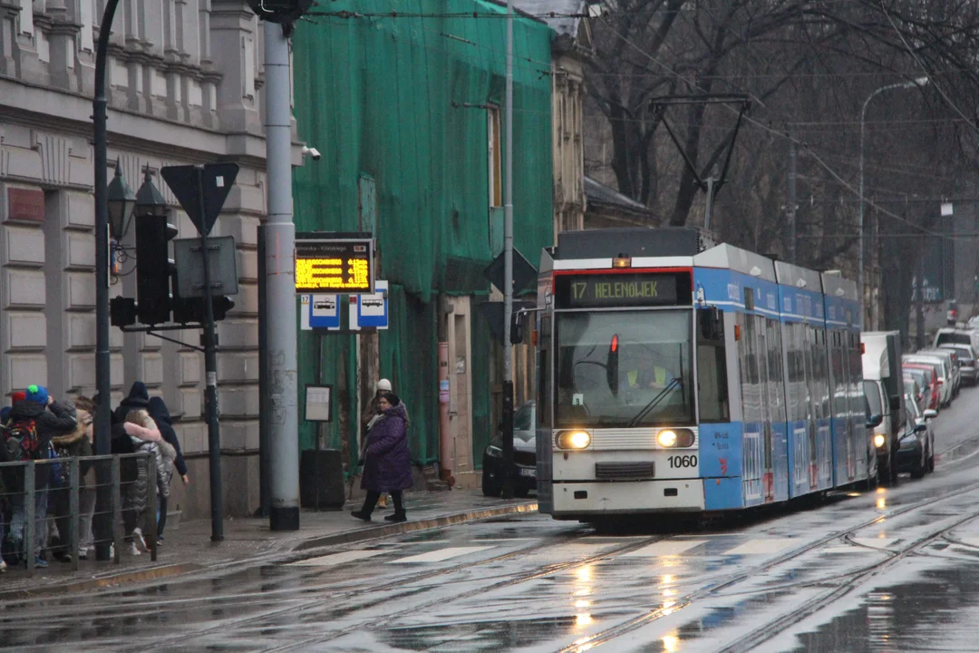 Problem z opóźnionymi tramwajami MPK Łódź na Kilińskiego w Łodzi