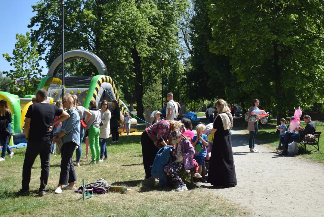 Festiwal baniek mydlanych i kolorów w Parku Miejskim w Zgierzu