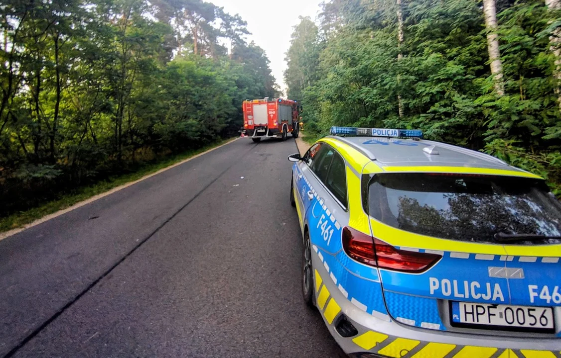 wypadek radomsko pijany kierowca w areszcie