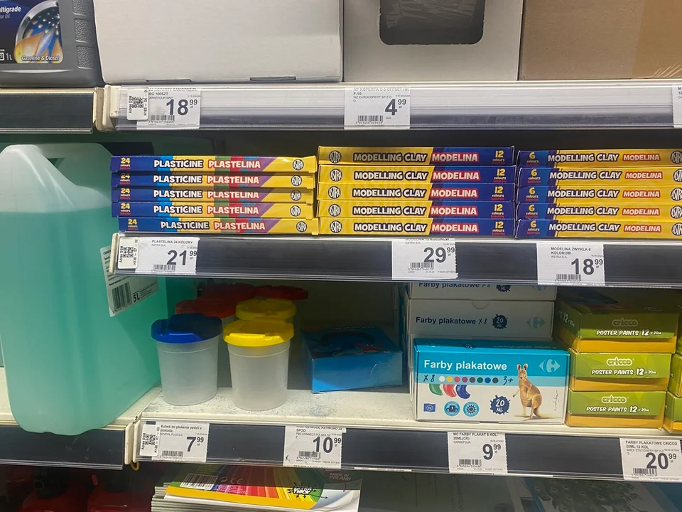 Ceny artykułów szkolnych w dyskontach