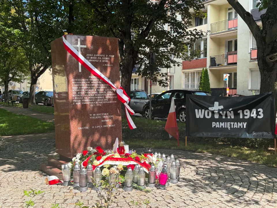 W Gdańsku uczczono ofiary Krwawej Niedzieli. Mija 83. rocznica tragicznych wydarzeń na Wołyniu