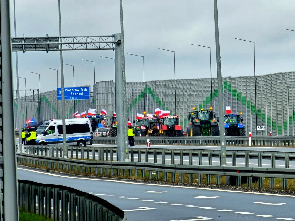 protest rolników, podsumowanie policji