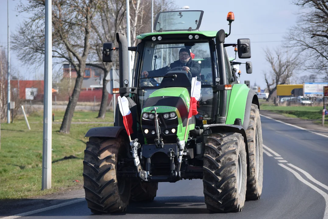 Protest rolników w Łódzkiem