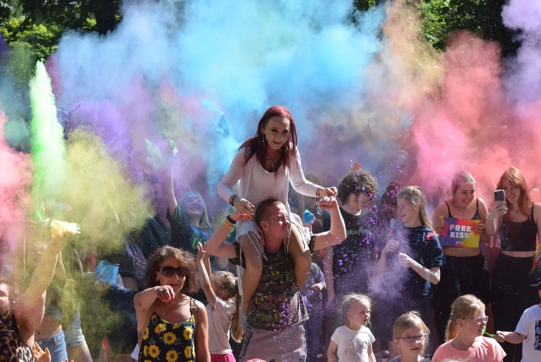 Festiwal baniek mydlanych i kolorów w Parku Miejskim w Zgierzu