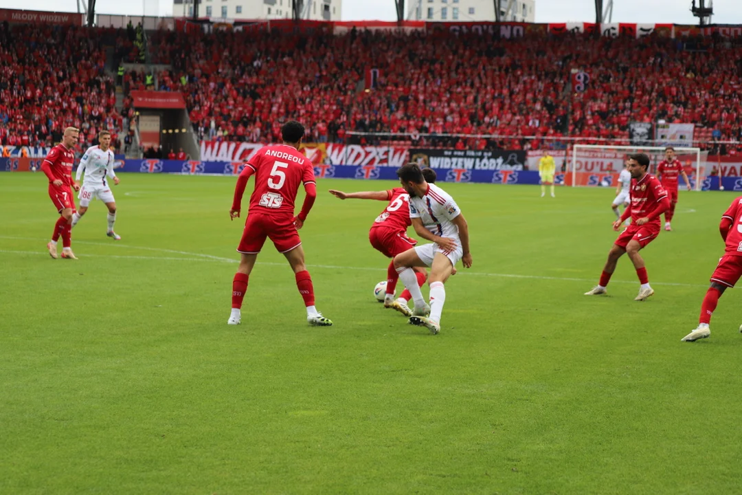 Mecz Widzew - Raków Częstochowa