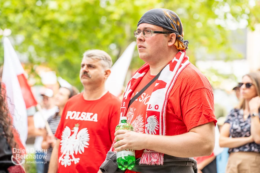 Protest "Stop Imigracji" w Bełchatowie