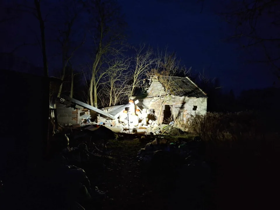 Wybuch gazu pod Zgierzem