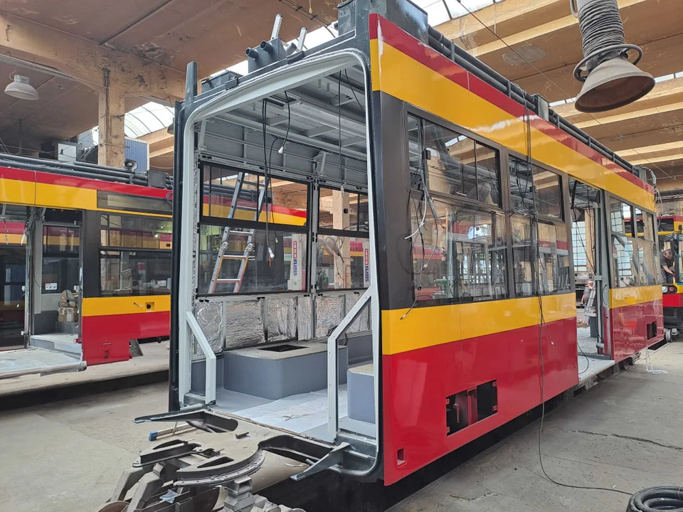 Zakład Techniki MPK Łódź - to tutaj powstają zmodernizowane łódzkie tramwaje