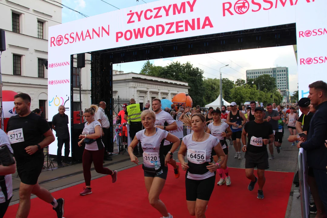 21. Bieg Ulicą Piotrkowską Rossmann Run w Łodzi