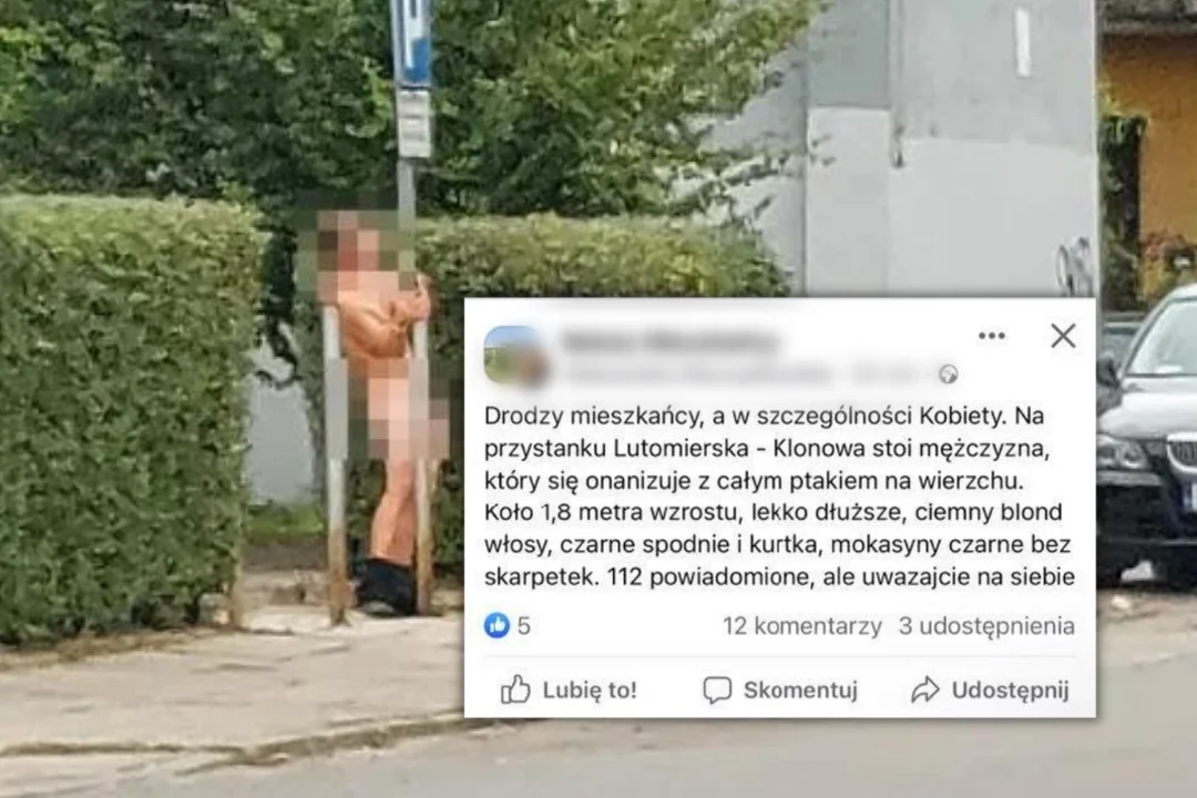 Zboczeniec w centrum Łodzi. Mężczyzna onanizował się na przystanku na Bałutach - Zdjęcie główne