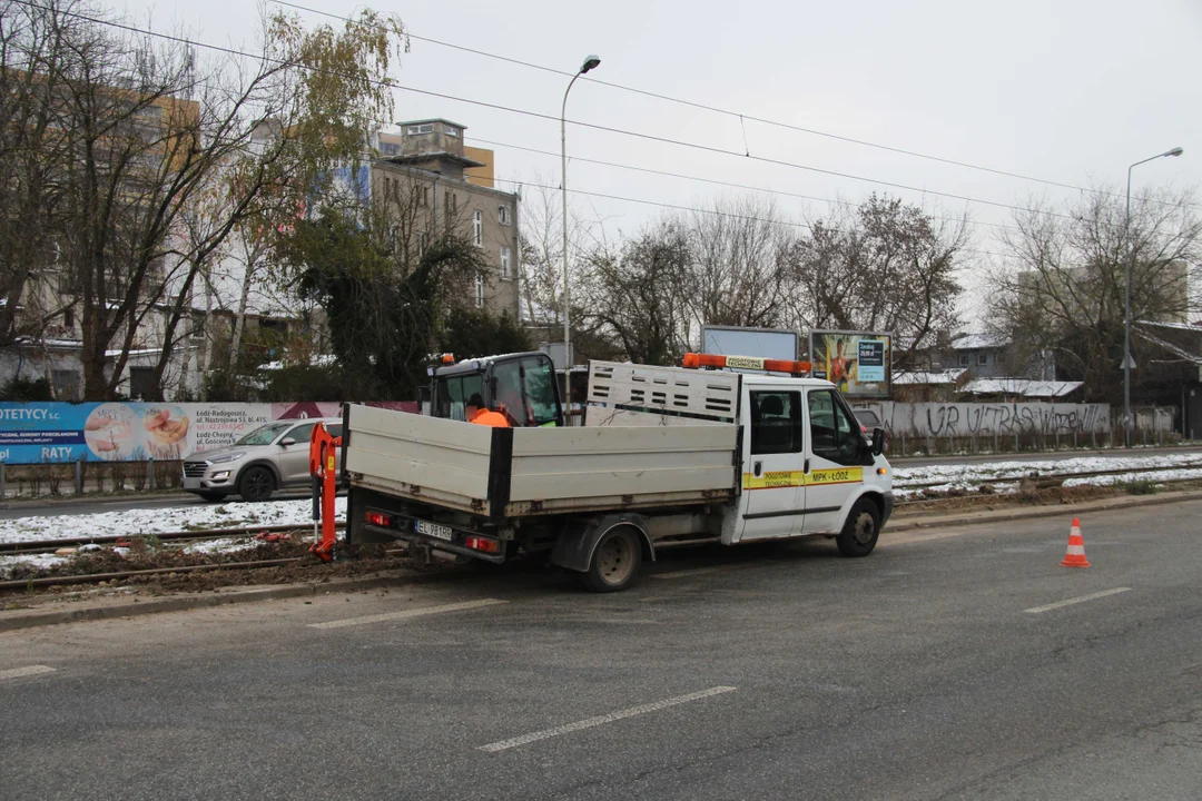 Utrudnienia dla podróżnych MPK Łódź. Tramwaje nie dojeżdżają na pętlę Chojny Kurczaki