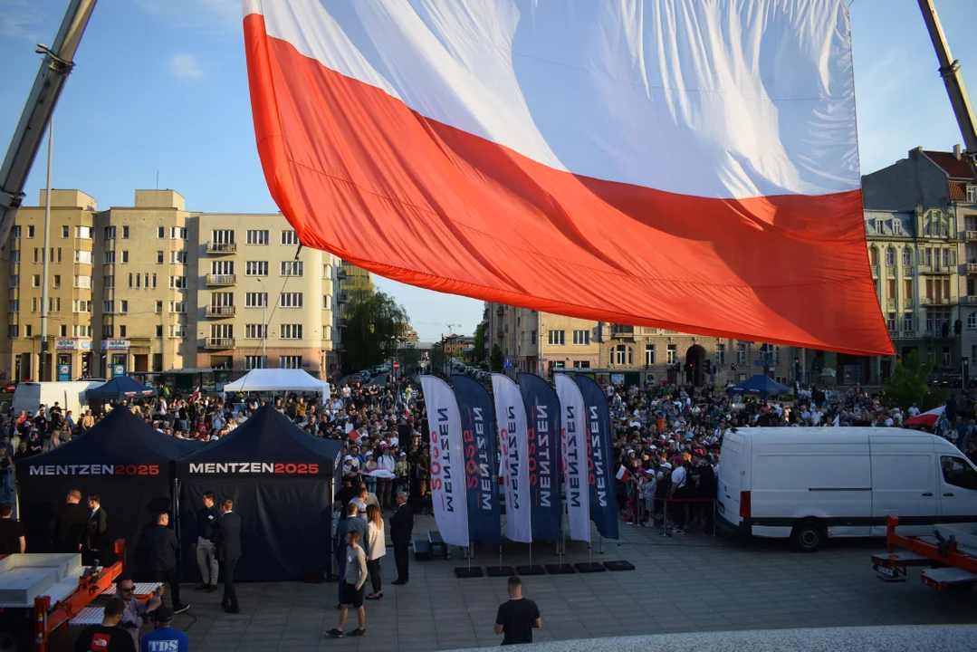 Sławomir Mentzen w Łodzi