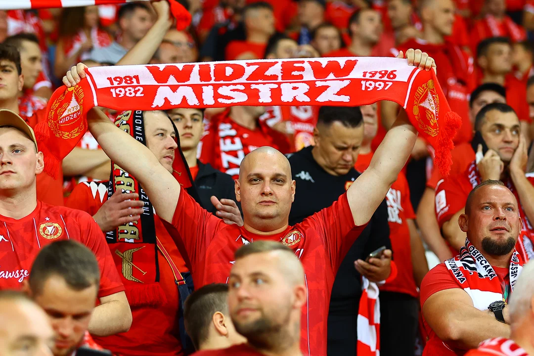 Kibice Widzewa Łódź podczas rundy jesiennej