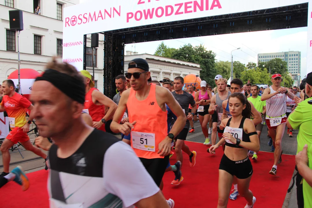 21. Bieg Ulicą Piotrkowską Rossmann Run w Łodzi