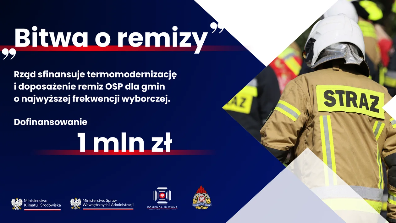 idź na wybory, dla strażaków