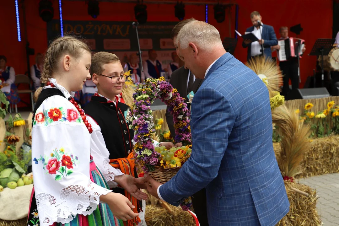 Dożynki powiatowo-gminne w Łaniętach