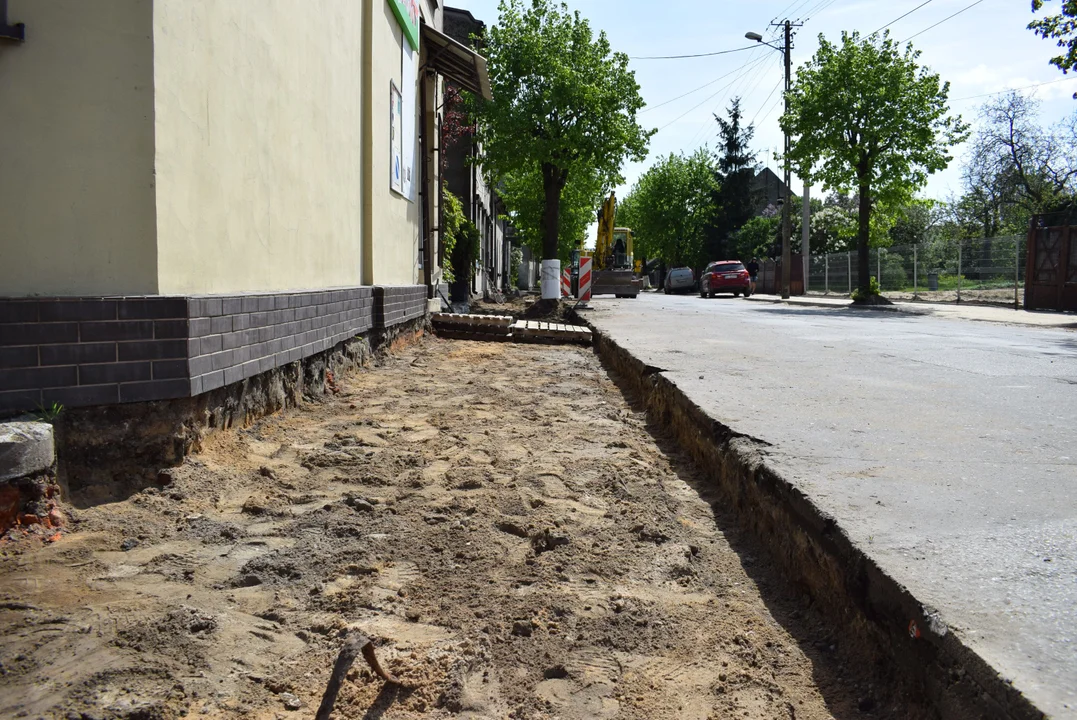 Remont chodników w Zgierzu