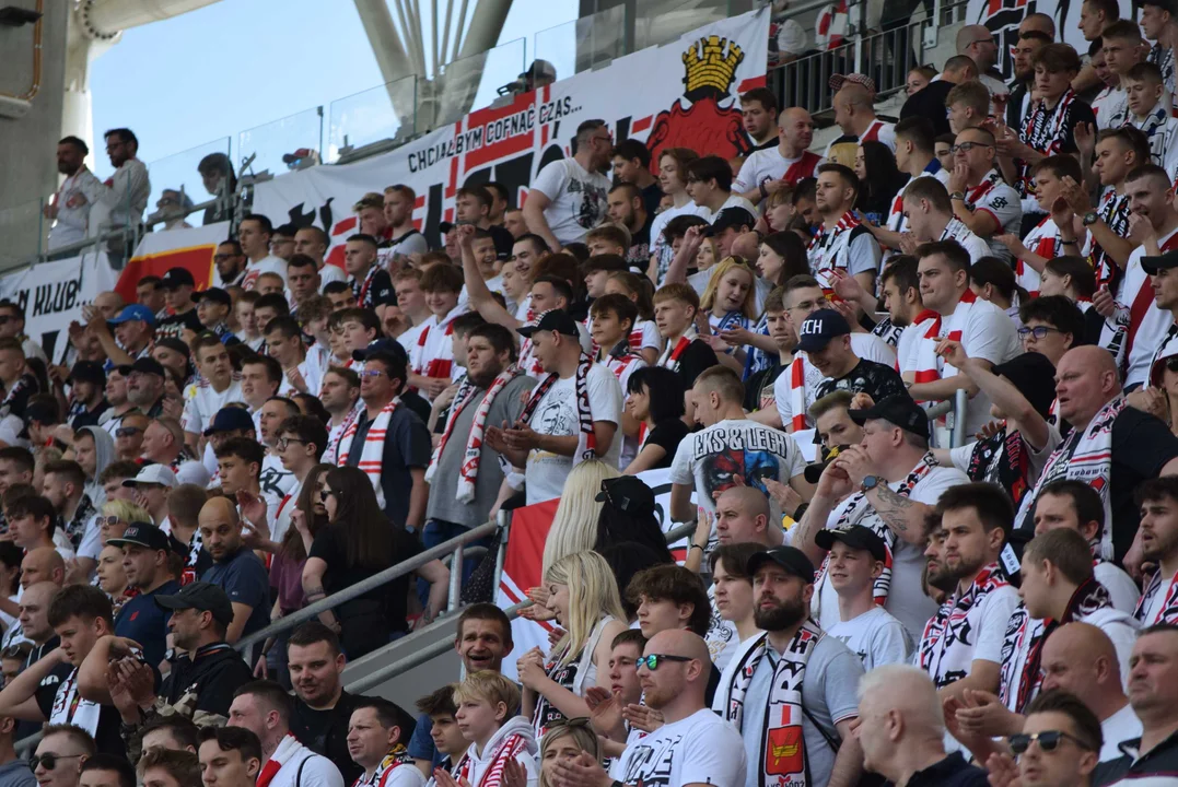 Piłkarskie starcie ŁKS Łódź z Resovią - Stadion Króla 21.05.2023