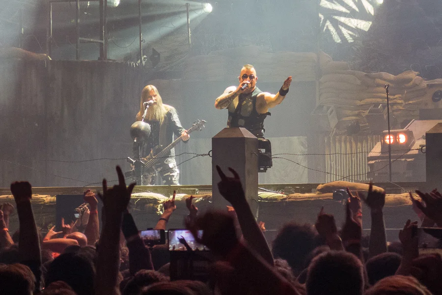 Sabaton w Atlas Arenie. Tłumy fanów zjechały z całej Polski