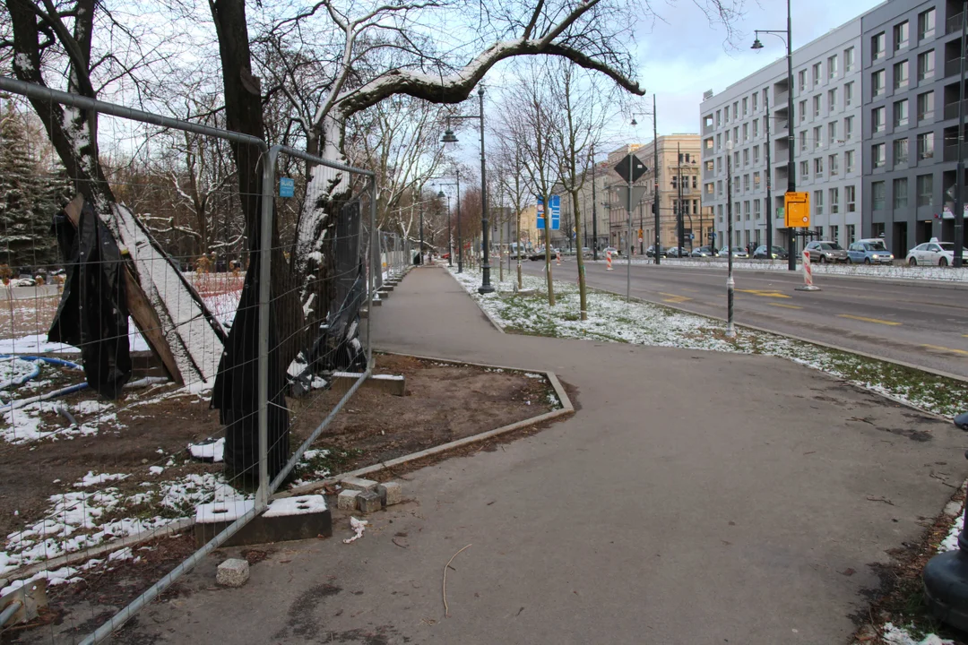 Ciąg pieszo-rowerowy przy ul. Ogrodowej do poprawy