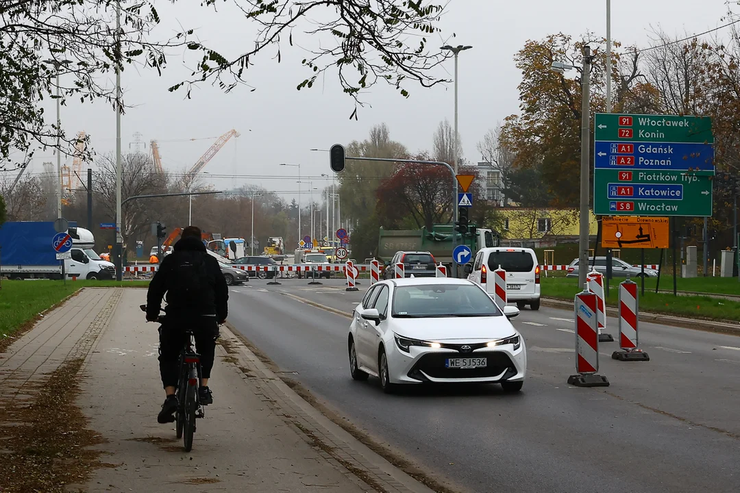 Armagedon na al. Włókniarzy w Łodzi