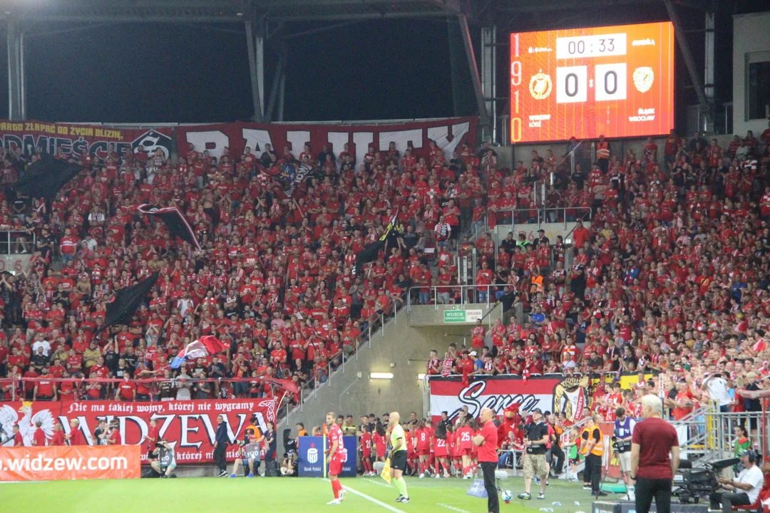 Mecz Widzew Łódź - Śląsk Wrocław