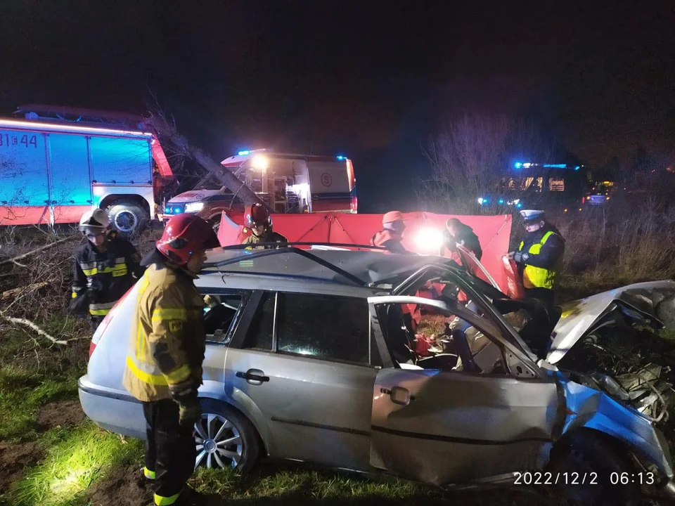 Tragiczny wypadek w Zgierzu. Nie żyje mężczyzna - Zdjęcie główne