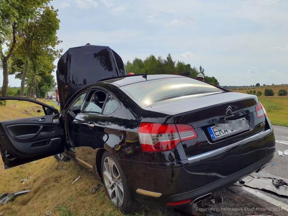 śmiertelny wypadek w powiecie radomszczańskim