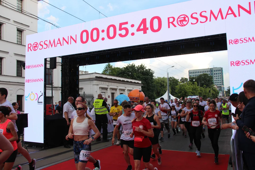 21. Bieg Ulicą Piotrkowską Rossmann Run w Łodzi