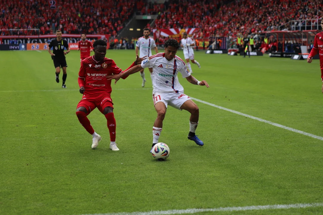 Mecz Widzew - Raków Częstochowa