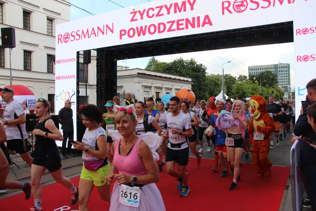 21. Bieg Ulicą Piotrkowską Rossmann Run w Łodzi