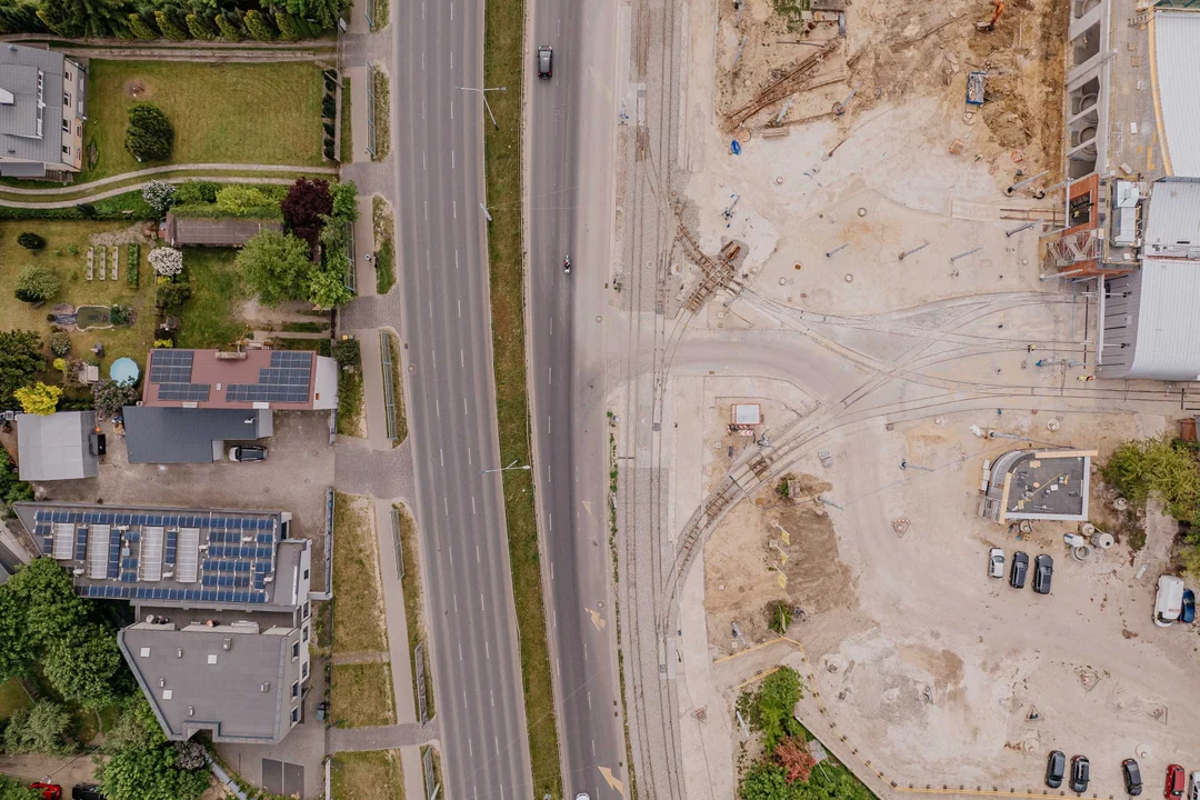 Przebudowa zajezdni tramwajowej Chocianowice - stan na maj 2024 r.