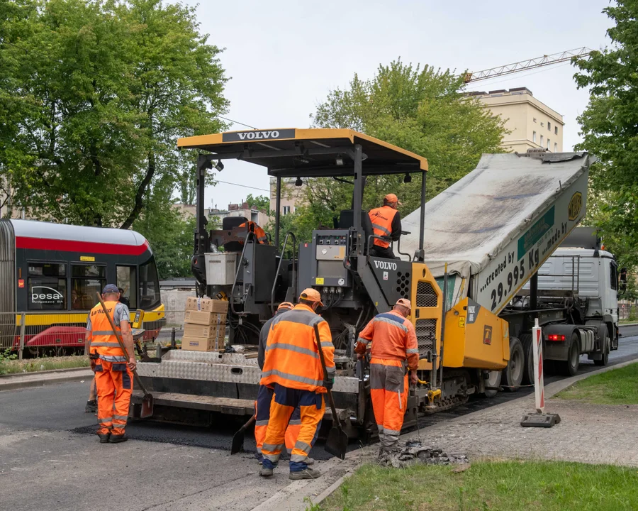 Coraz bliżej końca remontu na Zachodniej w Łodzi