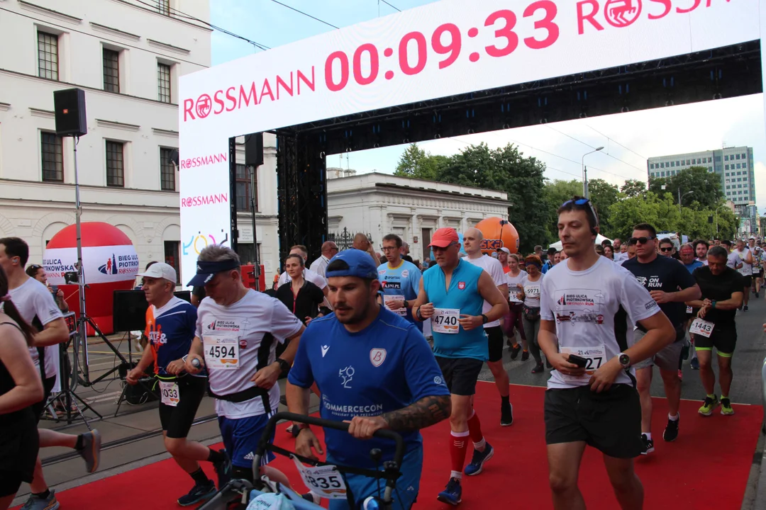 21. Bieg Ulicą Piotrkowską Rossmann Run w Łodzi