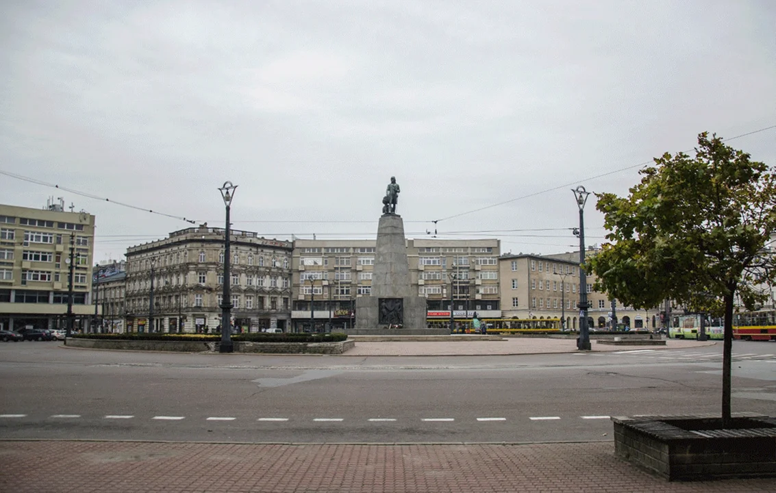 Tak zmienił się plac Wolności w Łodzi