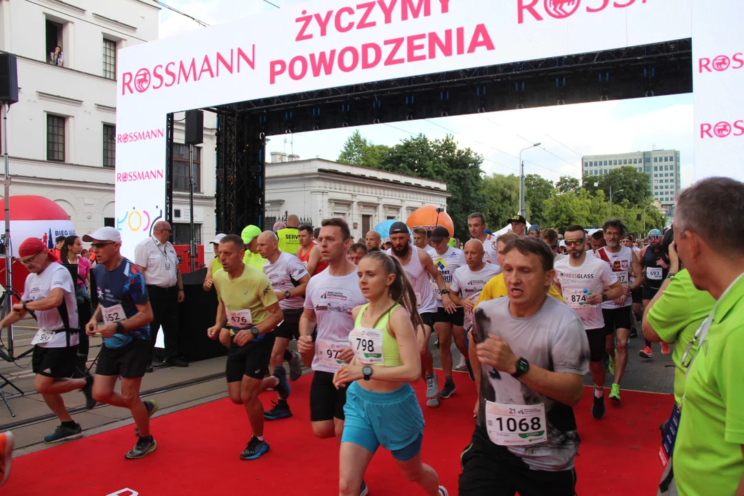 21. Bieg Ulicą Piotrkowską Rossmann Run w Łodzi