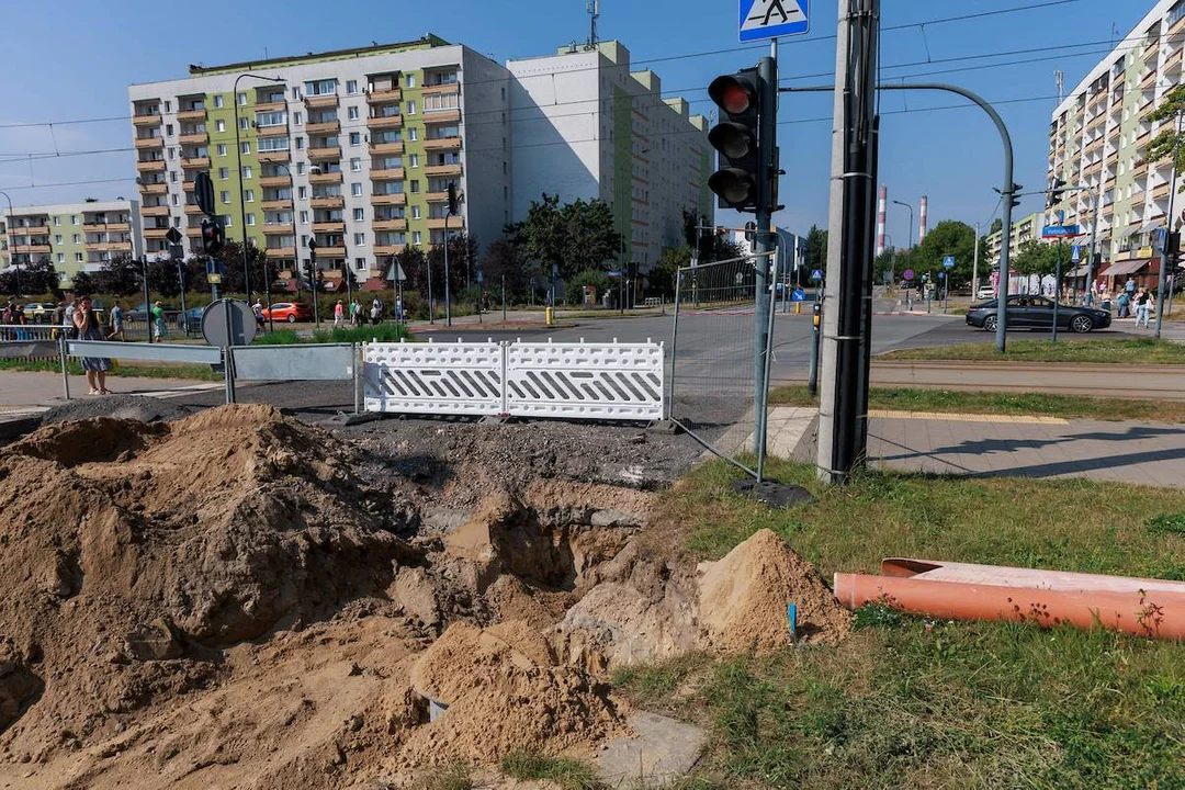 Remont Zakładowej - wrzesień 2025